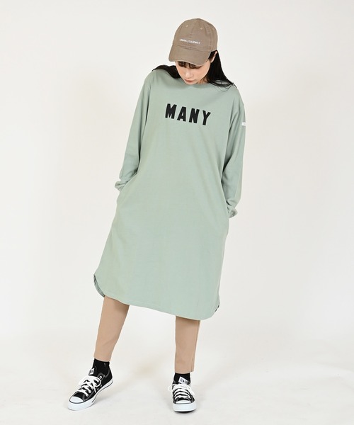 FOV（フォブ）の「FOV MANY ワンピース（ワンピース・キッズ・ブルー系その他/グリーン/チャコールグレー・L/M/S/XL/F）」の5枚目の写真