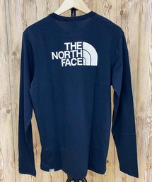 バックプリントクルーネックロングTシャツ