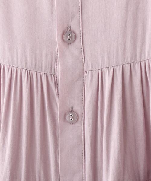 DRESKIP（ドレスキップ）の「◆2WAYティアードチュニックブラウス（シャツ/ブラウス・レディース・ホワイト系/パープル/ブラック・02/04/03）」の7枚目の写真