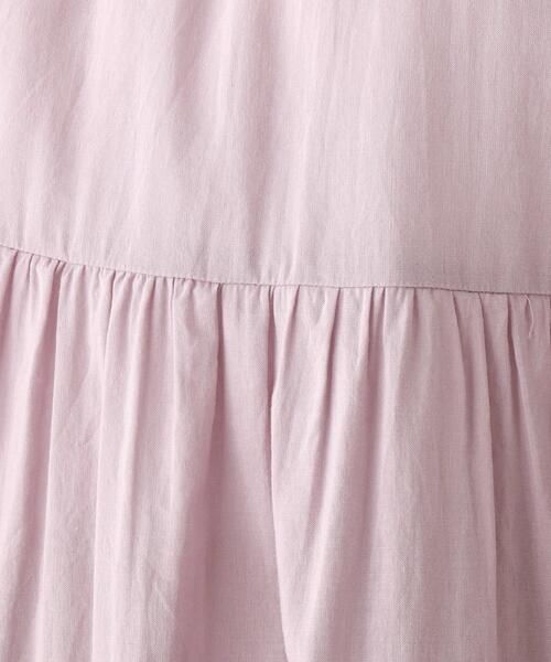 DRESKIP（ドレスキップ）の「◆2WAYティアードチュニックブラウス（シャツ/ブラウス・レディース・ホワイト系/パープル/ブラック・02/04/03）」の9枚目の写真