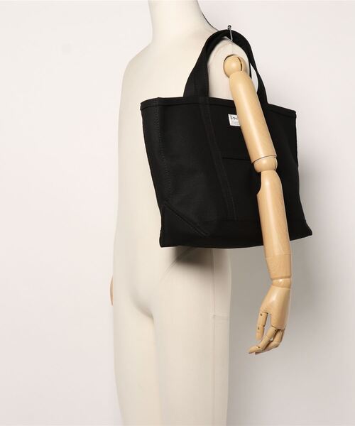 ORCIVAL（オーシバル）の「【ORCIVAL】キャンバストートバッグ 中（トートバッグ・レディース・ブラック/アイボリー/ブラック系その他/グレー系その他・-）」の10枚目の写真