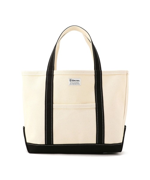 ORCIVAL（オーシバル）の「【ORCIVAL】キャンバストートバッグ 中（トートバッグ・レディース・ブラック/アイボリー/ブラック系その他/グレー系その他・-）」の17枚目の写真