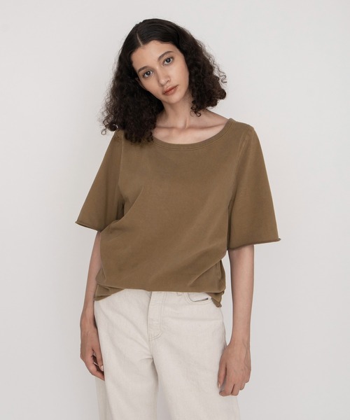 Levi's(リーバイス)の「LEVI'S(R) MADE & CRAFTED(R) SHOULDER CREW Tシャツ(Tシャツ/カットソー・レディース・マルチ・S/M/XS)」の1枚目の写真