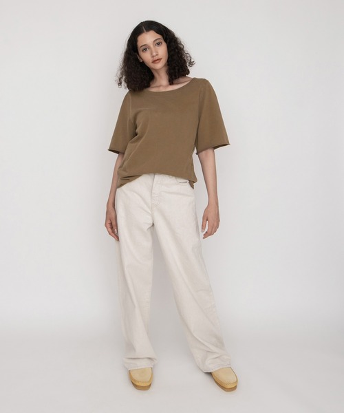 Levi's(リーバイス)の「LEVI'S(R) MADE & CRAFTED(R) SHOULDER CREW Tシャツ(Tシャツ/カットソー・レディース・マルチ・S/M/XS)」の6枚目の写真