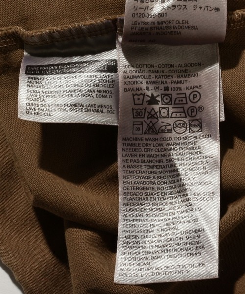 Levi's(リーバイス)の「LEVI'S(R) MADE & CRAFTED(R) SHOULDER CREW Tシャツ(Tシャツ/カットソー・レディース・マルチ・S/M/XS)」の16枚目の写真