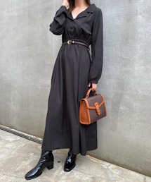 【ZOZOTOWN限定・大好評リバイバルアイテム】開襟レトロワンピース