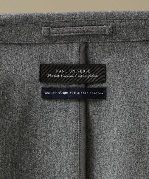 【美品】ナノユニバース ワンダーシェイプ ストレッチ スーツ L セール】《WEB限定》ワンダーシェイプジャケット（テーラード