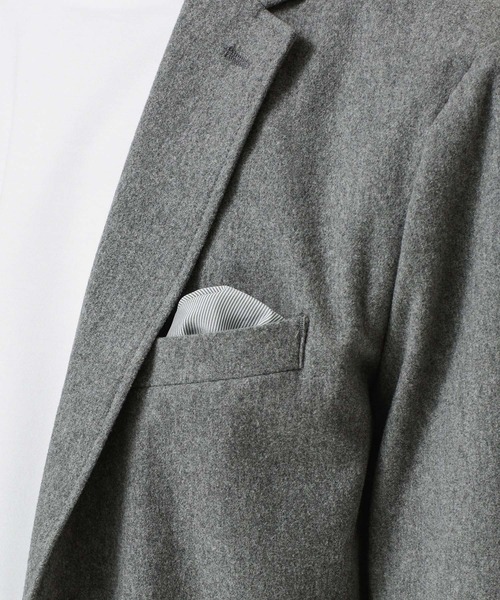 NANO universe（ナノユニバース）の「《WEB限定》ワンダーシェイプジャケット（テーラードジャケット・メンズ・ネイビー/グレー/チャコール・マルチサイズ）」の12枚目の写真