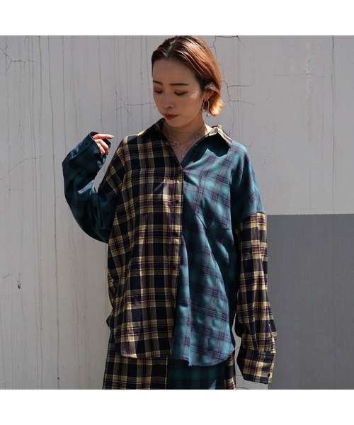 AULA AILA（アウラアイラ）の「AULA AILA（アウラ アイラ）別注3WAYチェックシャツドレス（ワンピース・レディース・その他・0）」の12枚目の写真