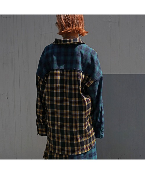 AULA AILA（アウラアイラ）の「AULA AILA（アウラ アイラ）別注3WAYチェックシャツドレス（ワンピース・レディース・その他・0）」の19枚目の写真