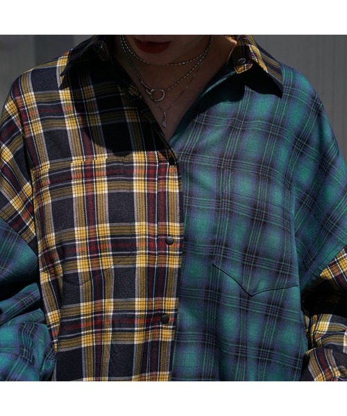 AULA AILA（アウラアイラ）の「AULA AILA（アウラ アイラ）別注3WAYチェックシャツドレス（ワンピース・レディース・その他・0）」の21枚目の写真