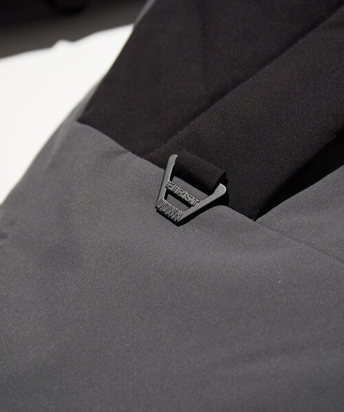 FIRST DOWN（ファーストダウン）の「FIRST DOWN/ファーストダウン 別注パネルショートダウン（ダウンジャケット/コート・メンズ・ブラック/ベージュ/グレー/モスグリーン・SMALL/MEDIUM/LARGE/X-LARGE）」の16枚目の写真