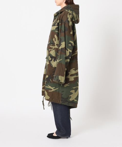 SLOBE IENA(スローブイエナ)の「【ROTHCO/ロスコ】 M51ミリタリーパーカー【手洗い可】 ◆(モッズコート・レディース・カーキ・FREE)」の7枚目の写真