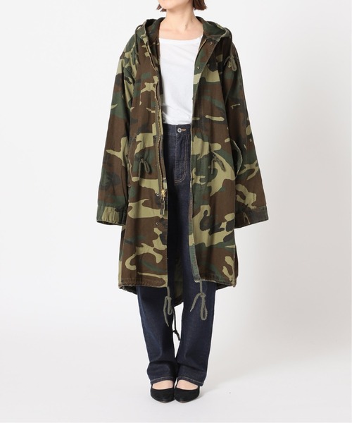 SLOBE IENA(スローブイエナ)の「【ROTHCO/ロスコ】 M51ミリタリーパーカー【手洗い可】 ◆(モッズコート・レディース・カーキ・FREE)」の20枚目の写真