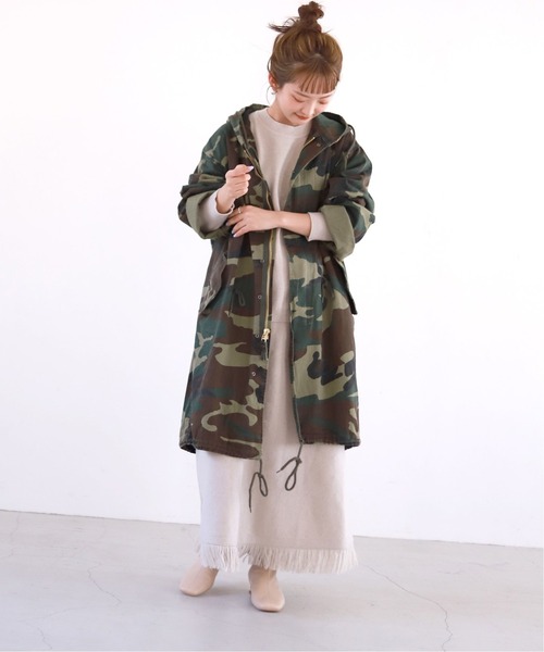 SLOBE IENA(スローブイエナ)の「【ROTHCO/ロスコ】 M51ミリタリーパーカー【手洗い可】 ◆(モッズコート・レディース・カーキ・FREE)」の9枚目の写真