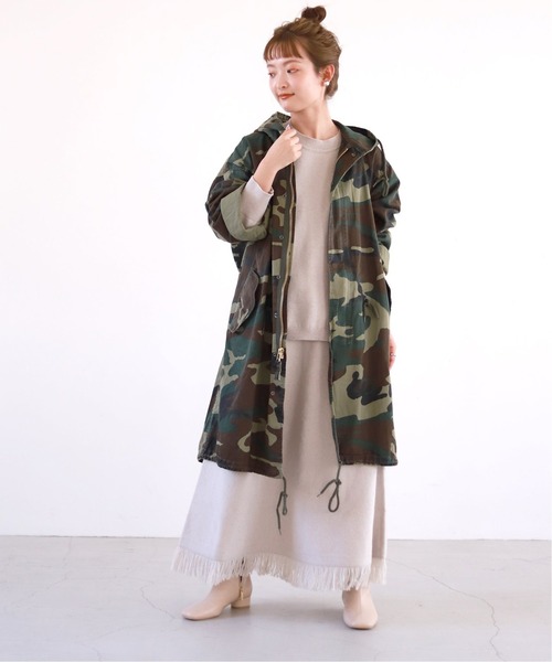 SLOBE IENA(スローブイエナ)の「【ROTHCO/ロスコ】 M51ミリタリーパーカー【手洗い可】 ◆(モッズコート・レディース・カーキ・FREE)」の14枚目の写真