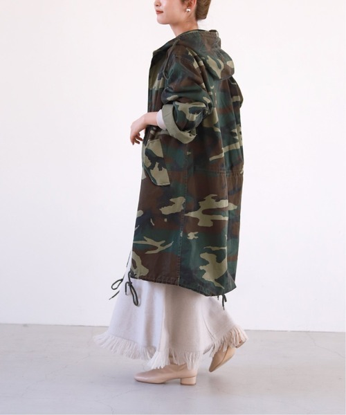 SLOBE IENA(スローブイエナ)の「【ROTHCO/ロスコ】 M51ミリタリーパーカー【手洗い可】 ◆(モッズコート・レディース・カーキ・FREE)」の10枚目の写真