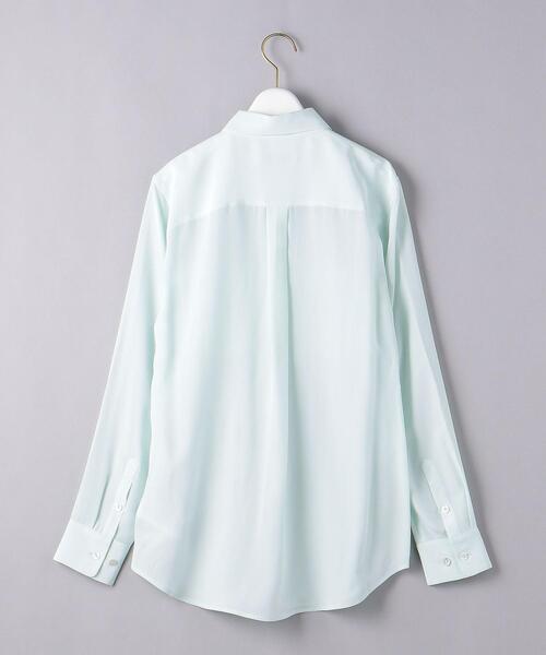 EQUIPMENT(エキップモン)の「<EQUIPMENT(エキップモン)>SLIM Wポケット シャツ ■■■(シャツ/ブラウス・レディース・ライム・S)」の11枚目の写真