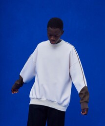 UNITED TOKYO | ドレープダンボールオーバーサイズクルー(スウェット)