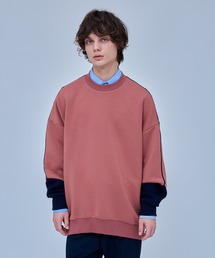 UNITED TOKYO | ドレープダンボールオーバーサイズクルー(スウェット)