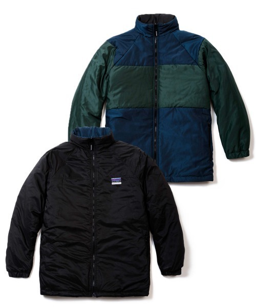 68&brothers（シックスティエイトアンドブラザーズ）の「Reversible Puff Jacket（ダウンジャケット/コート・メンズ・ブラック/ブラウン/オリーブ/カーキブラウン・MEDIUM/LARGE/X-LARGE）」の2枚目の写真