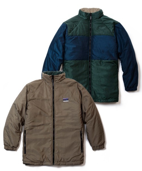 68&brothers（シックスティエイトアンドブラザーズ）の「Reversible Puff Jacket（ダウンジャケット/コート・メンズ・ブラック/ブラウン/オリーブ/カーキブラウン・MEDIUM/LARGE/X-LARGE）」の3枚目の写真