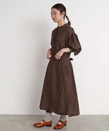 Malle | malle　キュプラルナファーツイル伊吹染　エプロンドレス(ワンピース)