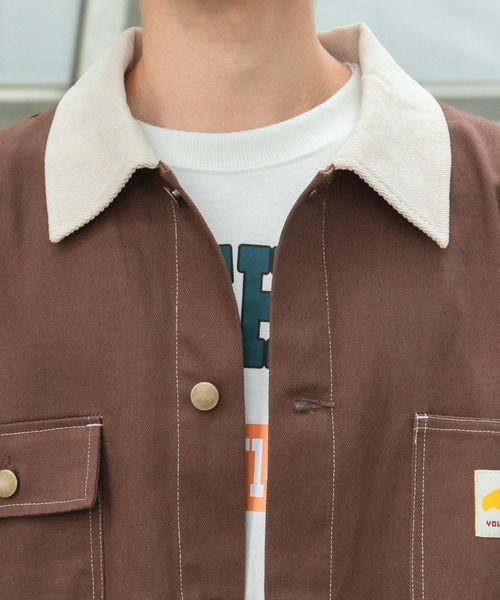 【大人気】Carhartt カーキ ジャケット カバーオール 襟 ワンポイント カーハート Carhartt カーハート Carhartt WIP MICHIGAN COAT