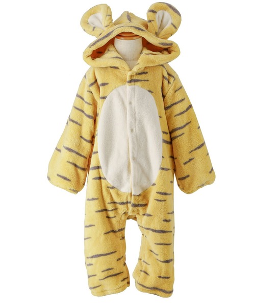 Catherine Cottage（キャサリンコテージ）の「干支ベビーロンパース　2022　とら（ロンパース・キッズ・イエロー系・70/80/90/95）」の6枚目の写真