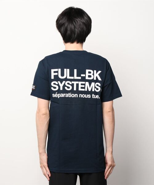 FULL-BK(フルビーケー)の「SYSTEMS LOGO TEE 2020 (Ver.01)(Tシャツ/カットソー・メンズ・レッド/ネイビー/グレー・LARGE/X-LARGE/MEDIUM)」の14枚目の写真