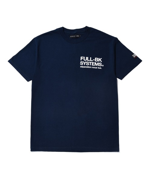 FULL-BK(フルビーケー)の「SYSTEMS LOGO TEE 2020 (Ver.01)(Tシャツ/カットソー・メンズ・レッド/ネイビー/グレー・LARGE/X-LARGE/MEDIUM)」の3枚目の写真