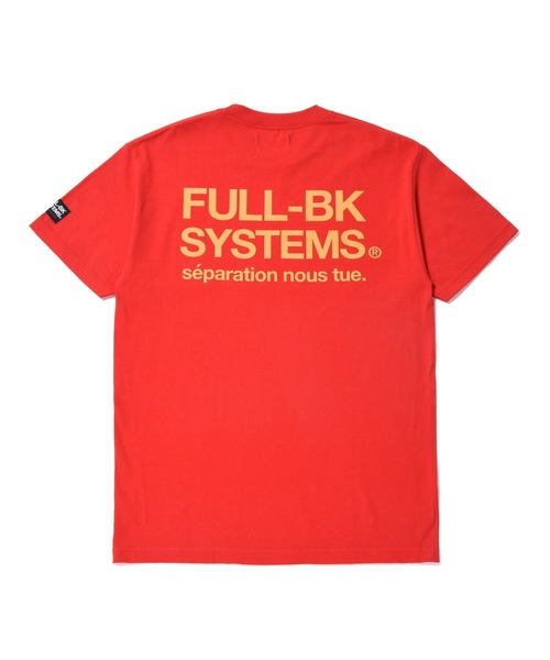 FULL-BK(フルビーケー)の「SYSTEMS LOGO TEE 2020 (Ver.01)(Tシャツ/カットソー・メンズ・レッド/ネイビー/グレー・LARGE/X-LARGE/MEDIUM)」の15枚目の写真