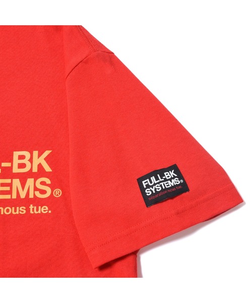 FULL-BK(フルビーケー)の「SYSTEMS LOGO TEE 2020 (Ver.01)(Tシャツ/カットソー・メンズ・レッド/ネイビー/グレー・LARGE/X-LARGE/MEDIUM)」の7枚目の写真