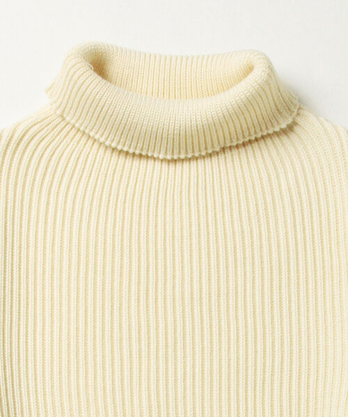 Andersen-Andersen(アンデルセンアンデルセン)の「ANDERSEN-ANDERSEN / 5 gauge Turtleneck(ニット/セーター・メンズ・ネイビー・MEDIUM/SMALL/LARGE)」の3枚目の写真