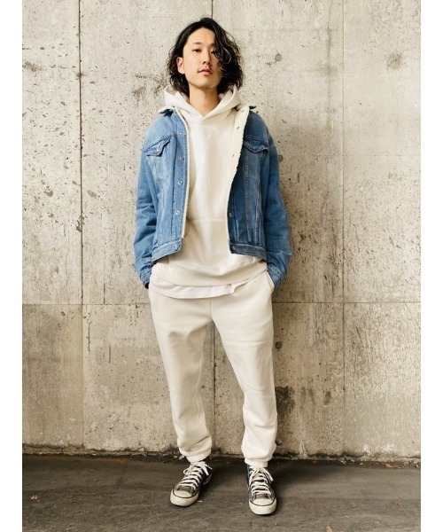 GAP(ギャップ)の「アイコンデニム シェルパジャケット(デニムジャケット・メンズ・インディゴブルー/ライトインディゴブルー・S/M/L/XS/XL)」の17枚目の写真