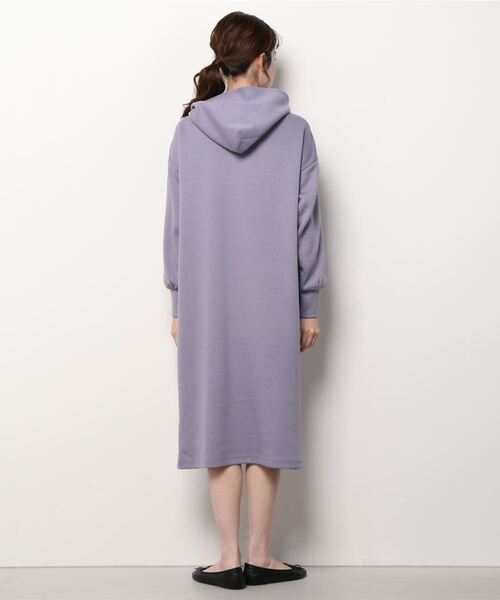 NERGY(ナージー)の「ナージージャパン NERGY ダンボールニットOP(ワンピース・レディース・ワイン/パープル/チャコールグレー・FREE)」の5枚目の写真