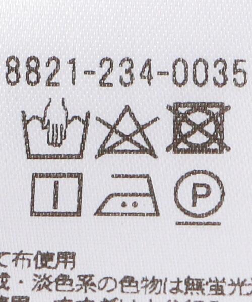 ＜LOEFF（ロエフ）＞オーガニックコットン タイプライター リボンタイブラウス◆