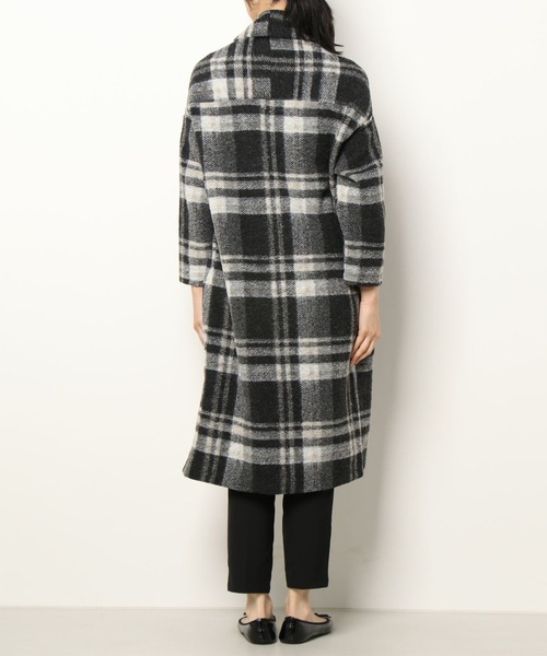 Ezick（エジック）の「イタリアンエアリコーディガン（ノーカラーコート・レディース・ブラック・FREE）」の12枚目の写真