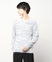 TORNADO MART | TORNADO MART∴マイクロフェザーＶネックニット(ニット/セーター)