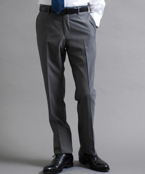 GREEN LABEL RELAXING グレー パンツスーツ 上下 green label relaxing スーツ ジャケット パンツ 上下セット