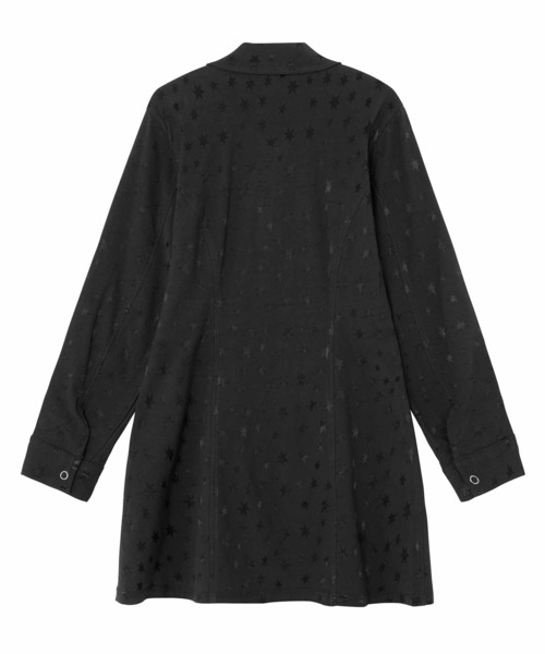 X-girl（エックスガール）の「HEXAGRAM JERSEY DRESS（ワンピース・レディース・ベージュ/ブラック・S/M）」の7枚目の写真