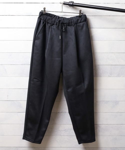 Bling Leads（ブリングリーズ）の「フェイクスエード  ワイドテーパードパンツ（その他パンツ・レディース・ブラック/ブラウン/グレー/ブルー/スミクロ・MEDIUM/LARGE）」の6枚目の写真