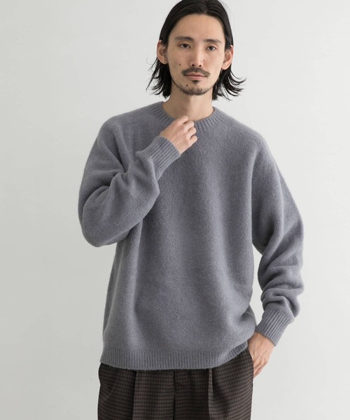 Amiparis ニットセーター グレー カーディガン ニット グレー（灰色