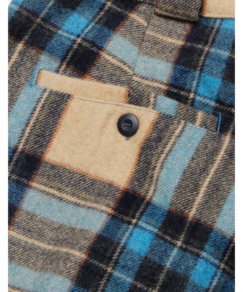 Little sunny bite（リトルサニーバイト）の「Check melton long pants（その他パンツ・レディース・レッド/オレンジ/ブルー・SMALL/MEDIUM）」の10枚目の写真