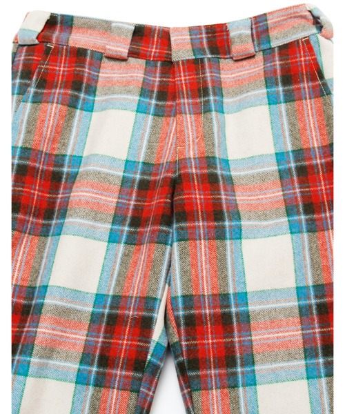 Little sunny bite（リトルサニーバイト）の「Check melton long pants（その他パンツ・レディース・レッド/オレンジ/ブルー・SMALL/MEDIUM）」の13枚目の写真