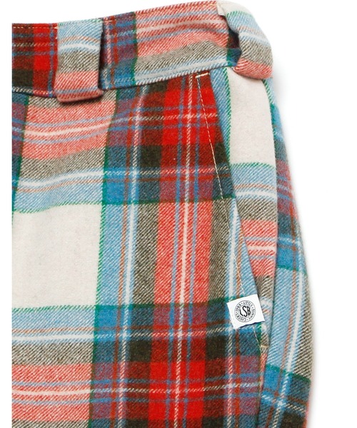 Little sunny bite（リトルサニーバイト）の「Check melton long pants（その他パンツ・レディース・レッド/オレンジ/ブルー・SMALL/MEDIUM）」の14枚目の写真
