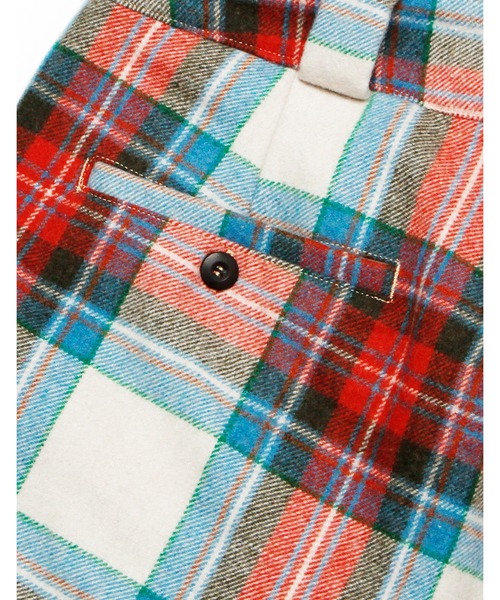 Little sunny bite（リトルサニーバイト）の「Check melton long pants（その他パンツ・レディース・レッド/オレンジ/ブルー・SMALL/MEDIUM）」の17枚目の写真