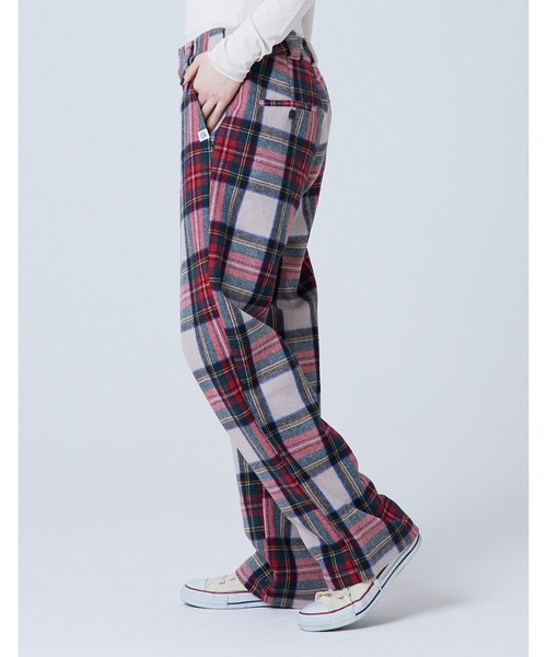 Little sunny bite（リトルサニーバイト）の「Check melton long pants（その他パンツ・レディース・レッド/オレンジ/ブルー・SMALL/MEDIUM）」の18枚目の写真