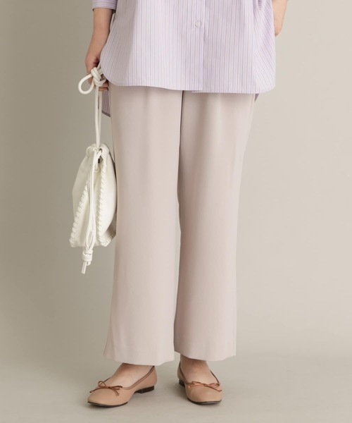 F by ROSSO(エフバイロッソ)の「F by ROSSO イージーワイドパンツ(その他パンツ・レディース・ブラック/ブルー/グレー系その他・38/36)」の11枚目の写真