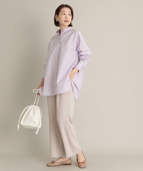 F by ROSSO(エフバイロッソ)の「F by ROSSO イージーワイドパンツ(その他パンツ・レディース・ブラック/ブルー/グレー系その他・38/36)」の15枚目の写真